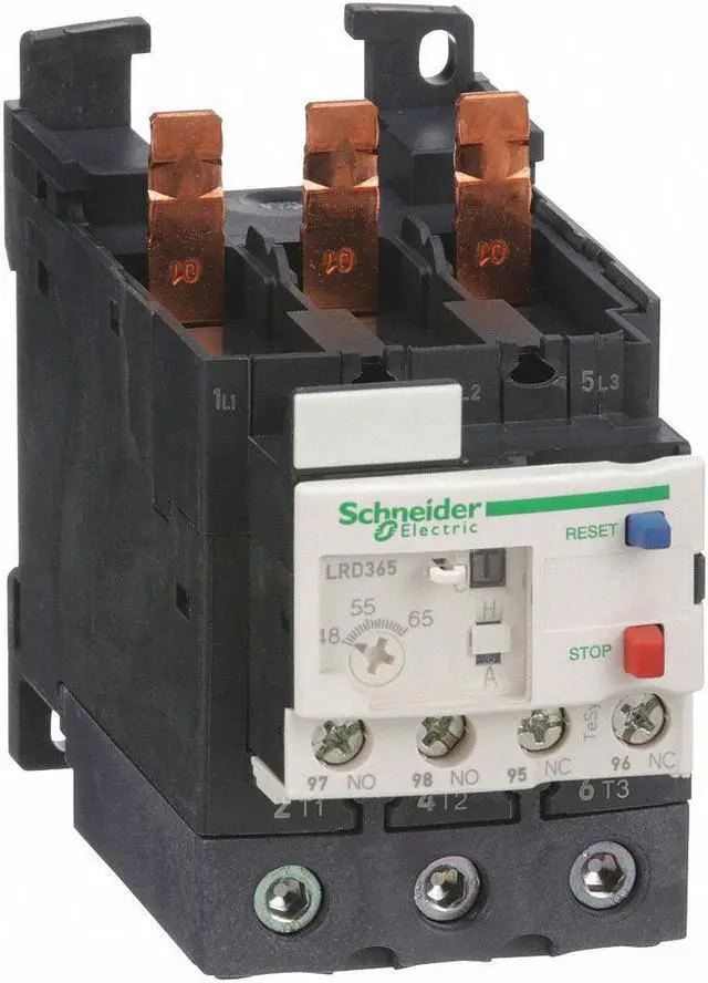 Alt view image 2 of 3 - SCHNEIDER ELECTRIC LRD365 Overload Relay,48 to 65A,Class 10,3P