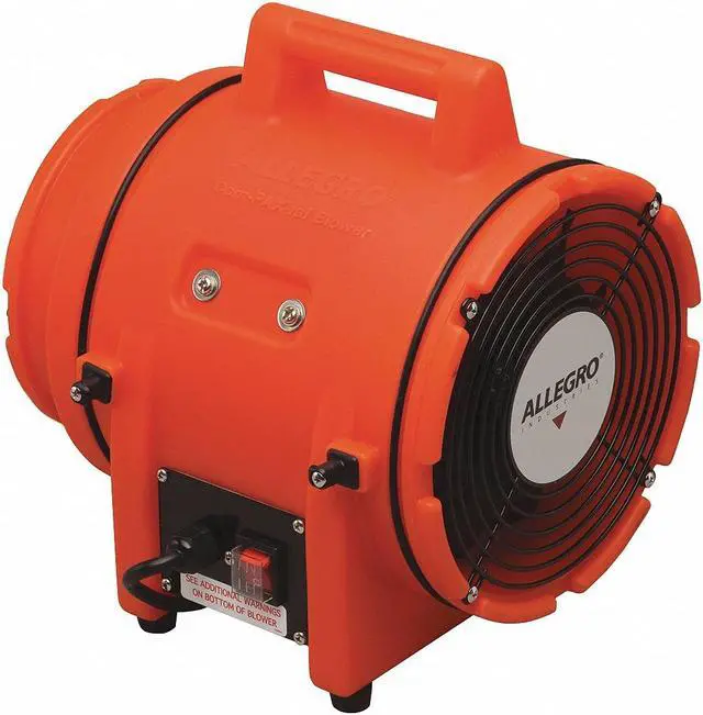 Alt view image 3 of 5 - Conf. Space Fan, Axial, Dia 8 In