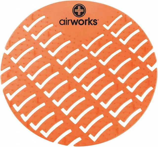 Alt view image 3 of 4 - AIR WORKS AWUS007-BX Urinal Screen,Round,Mango,PK60