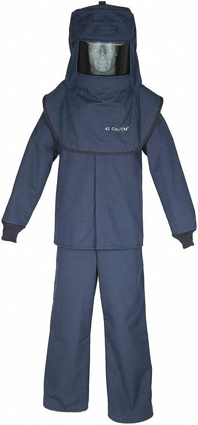 Main image of Oberon Company Arc Flash Suit Kit,Gray,XL  LNS4B-XL