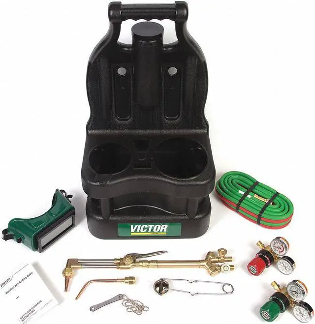 Main image of Victor Gas Welding Outfit,w/Handle,Goggles  0384-0943