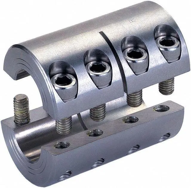 Alt view image 3 of 3 - RULAND SPX-16-16-SS Coupling,Two Piece,Bore Dia 1 In
