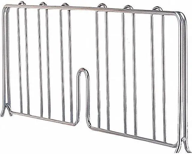 Main image of QUANTUM STORAGE SYSTEMS DIV36S-2 Shelf Divider 36"W, Stainless Steel, 2PK