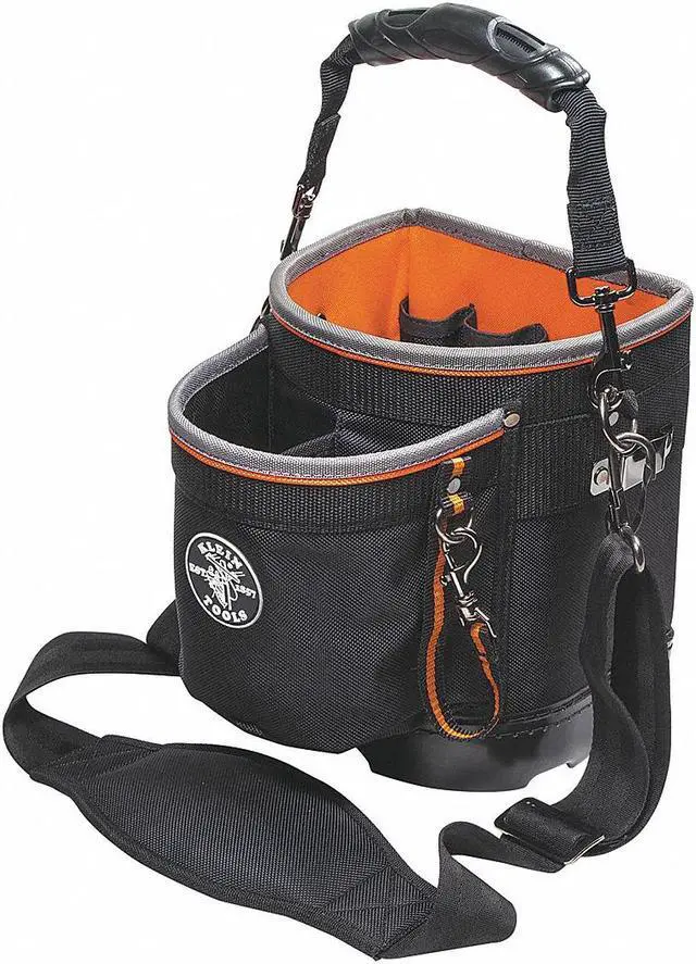 Alt view image 7 of 16 - Klein Tools Tradesman Pro Organizer Shoulder Pouch