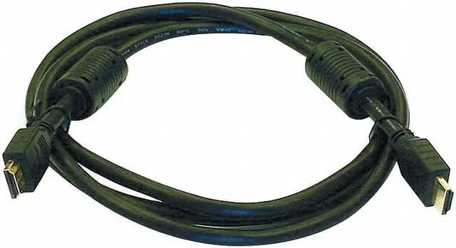 Alt view image 3 of 15 - Monoprice HDMI Cable - 6 Feet - Black | High Speed, 4K@60Hz, HDR, 18Gbps, YUV 4:4:4, 28AWG, Compatible with UHD TV and More - Select Series