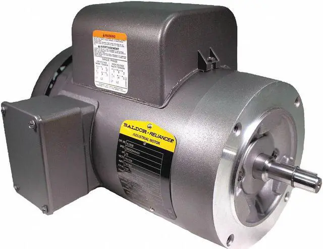 Alt view image 2 of 2 - BALDOR ELECTRIC VL3508 Motor,3/4 HP,1140 RPM,115/230V,56C,TEFC