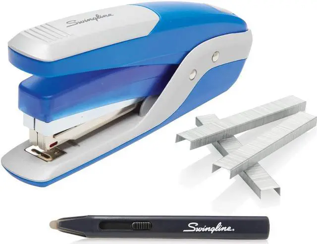 Alt view image 2 of 4 - Swingline Full-Strip Stapler QuickLoad 20 Sht Cap BE/BK 64584