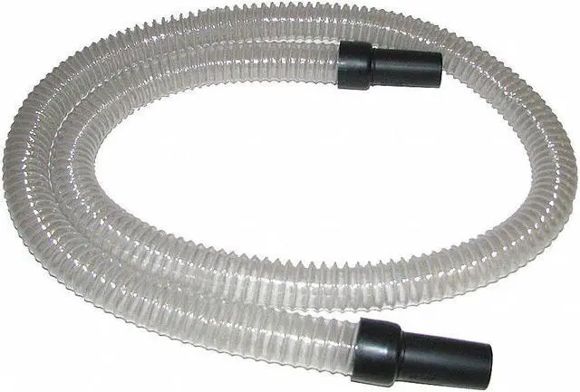 Main image of Stretchable Vacuum Hose,  1-1/4" Hose Dia.,  6 ft. Hose Length,  Plastic,  Clear