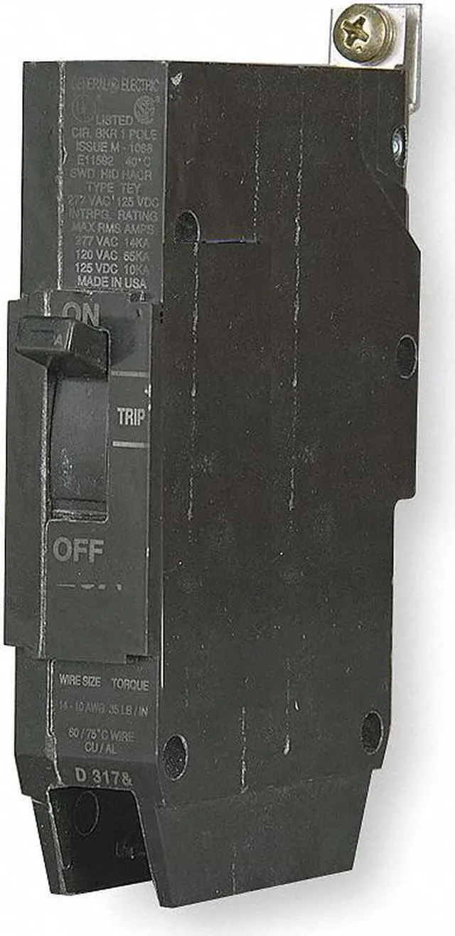Main image of Bolt On Circuit Breaker, 45 Amps, Number of Poles:  1, 277VAC AC Voltage Rating