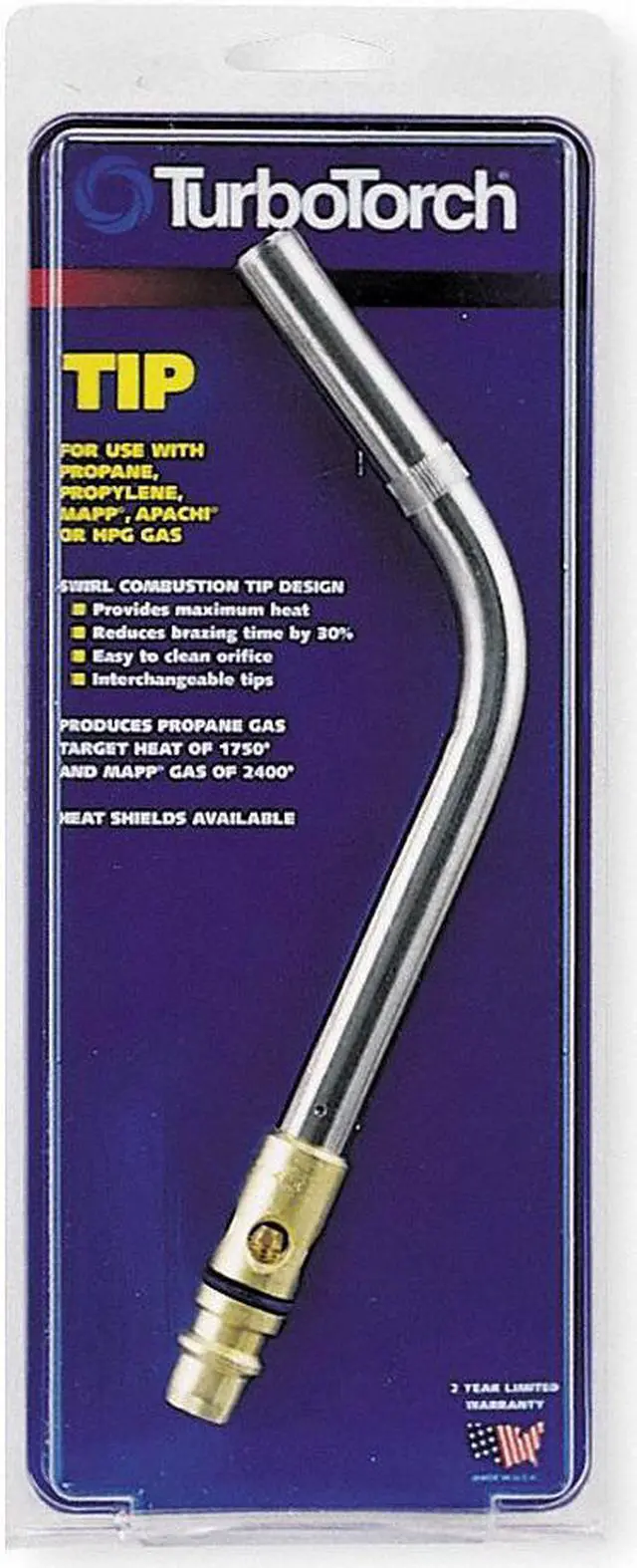 Main image of TURBOTORCH 0386-0152 Soldering Tip, T-4 Series. Propane/MAPP, For Use With