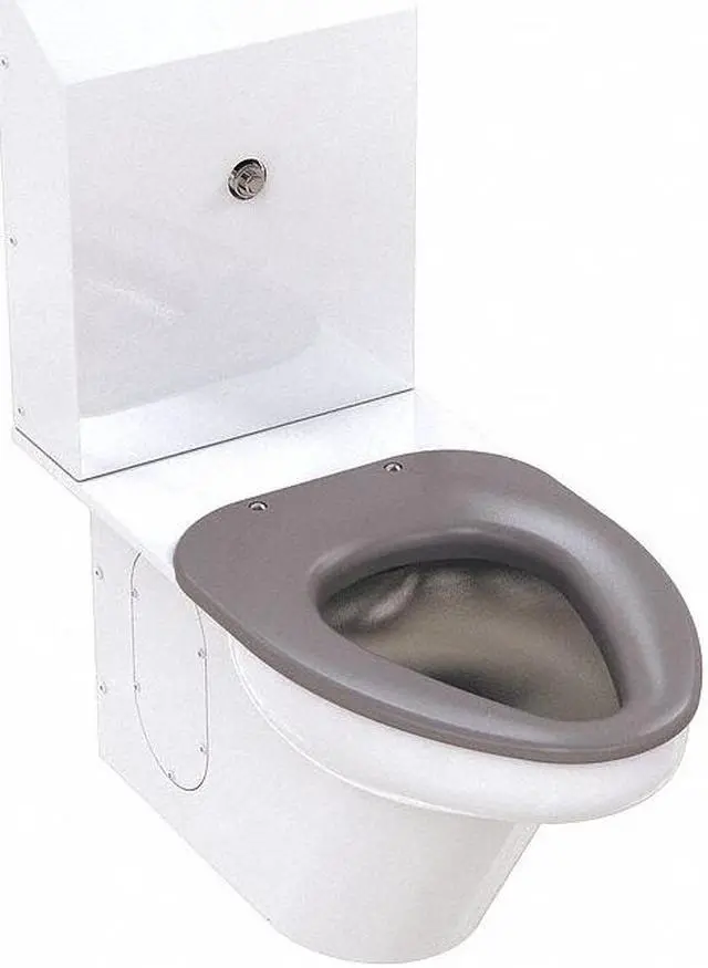 Main image of BESTCARE WH2142-2802-1.6 Ligature Resistant Toilet, 1.6 gpf, Not Applicable,