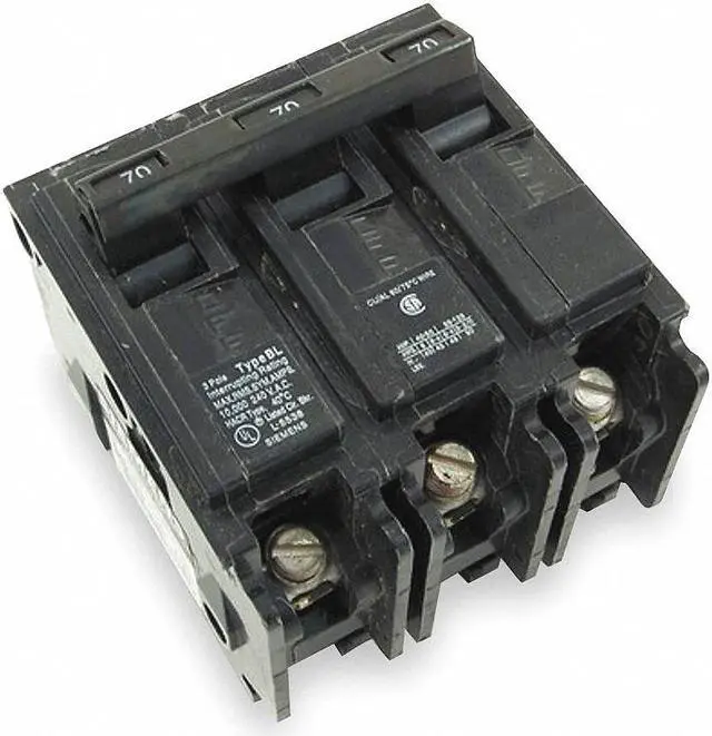 Main image of SIEMENS B330 Circuit Breaker, B Series, 30A, 3 Pole, 240V AC, 10kA