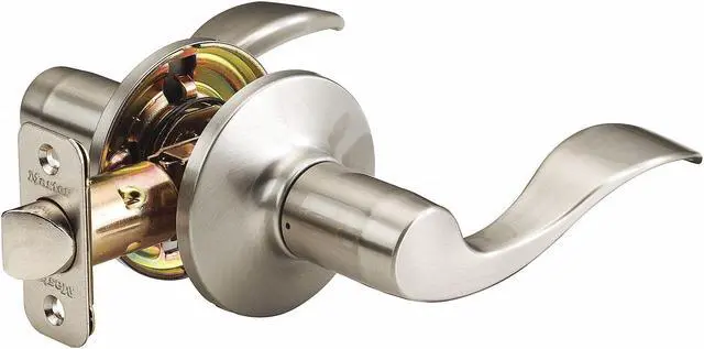 Alt view image 3 of 4 - MASTER LOCK WL0415/T6P Lever Lockset,Mechanical,Grade 3,WL Wave