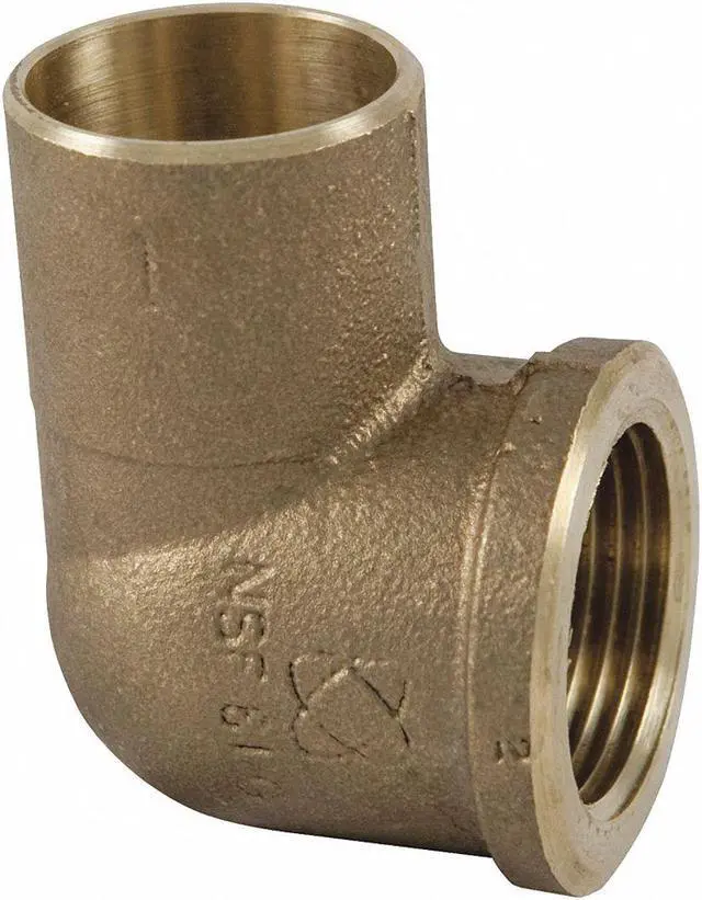 Alt view image 2 of 2 - NIBCO 707-3R-LF 1X3/4 Reducing Elbow,90 Deg,1 x 3/4 In