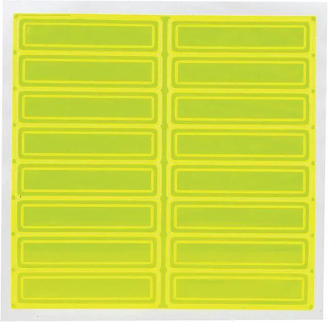 Alt view image 3 of 8 - ACCUFORM LHR104GNYL HardHatLabel,Vinyl,Rectangle,Green,PK16