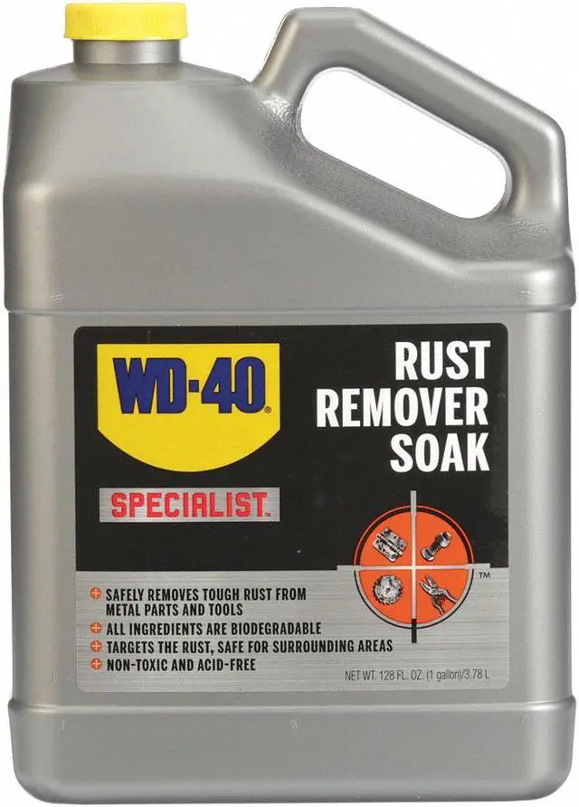 Alt view image 6 of 8 - WD-40 300042 Specialist Liquid Rust Remover, 1 Gal.