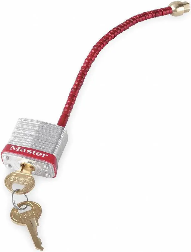 Alt view image 2 of 5 - MASTER LOCK 7C5RED Circuit Breaker Switch Padlock