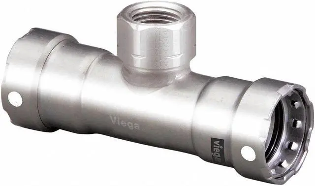 Alt view image 2 of 2 - VIEGA 95185 Viega MegaPress tee, 3/4" x 3/4" x 3/4"