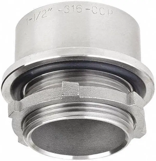 Main image of CALBRITE S60700LT00 IMC Grounding Hub, 3/4 in, Threaded, 316 Stainless Steel,