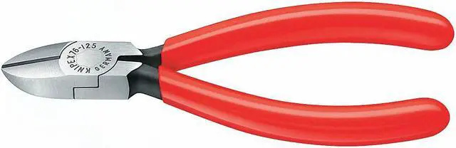Main image of Knipex Diagonal Cutting Plier,5" L  76 01 125