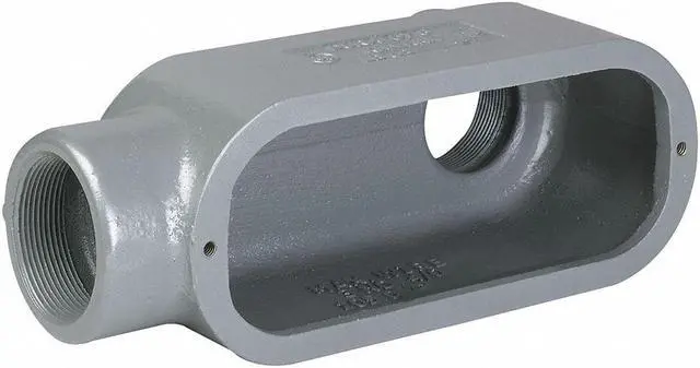 Alt view image 2 of 3 - HUBBELL KILLARK LL18 Conduit Body,5.0 cu. in Capacity,LL Body