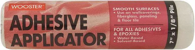 Main image of WOOSTER R245-7 7" Adhesive Applicator, 1/8" Nap, Woven Fabric