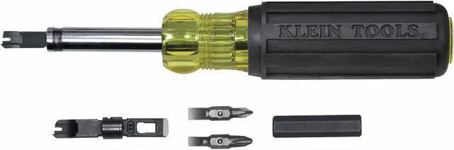 Alt view image 3 of 9 - KLEIN TOOLS VDV001-081 Punchdown Tool,8 in 1 Multibit
