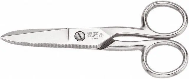Alt view image 4 of 12 - KLEIN TOOLS 2100-5 Electricians Scissors,5-1/4 In. L