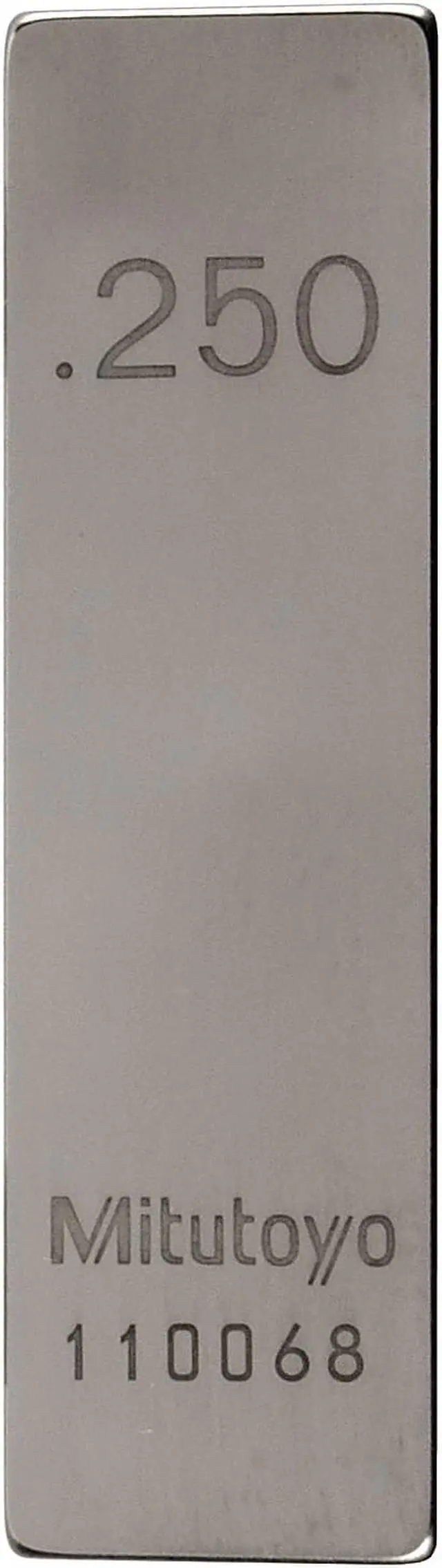 Main image of MITUTOYO 611212-531 Gage Block,Rect,Steel,0.250 In,ASME 0
