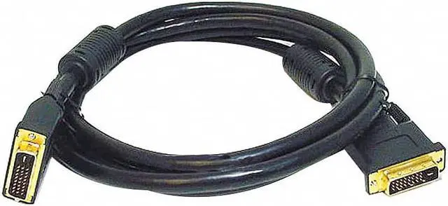 Alt view image 5 of 11 - Monoprice 3ft 28AWG CL2 Dual Link DVI-D Cable - Black