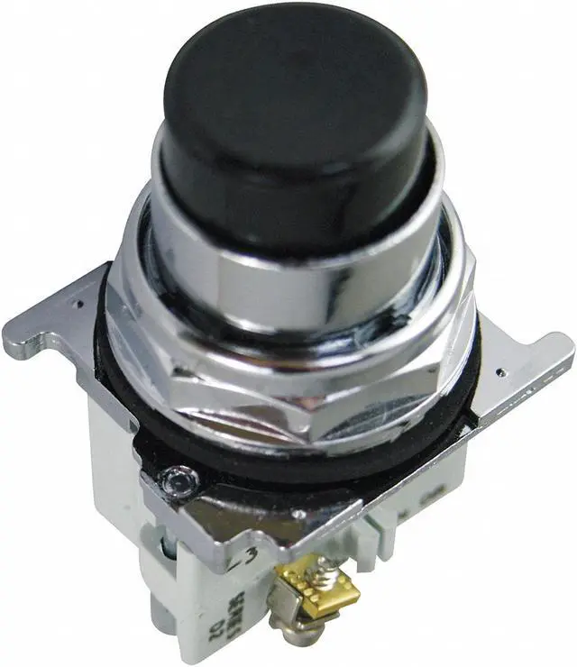 Main image of EATON 10250T25B Non-Illuminated Push Button,30mm,Black