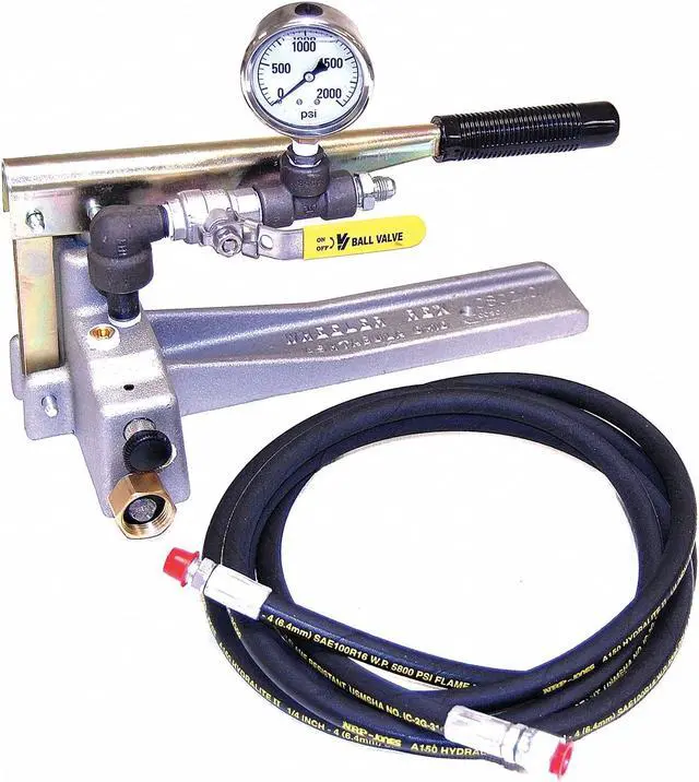 Alt view image 3 of 3 - WHEELER-REX 29201 Hydrostatic Test Pump,1000 PSI