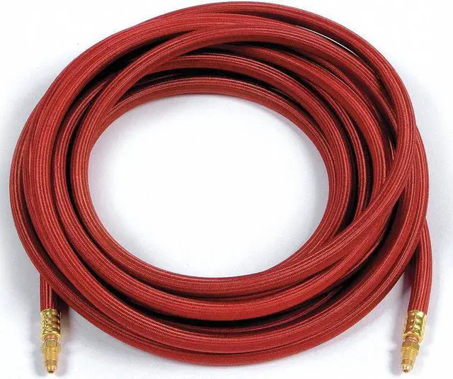 Main image of MILLER ELECTRIC 57Y03RC Power Cable,Red Braided Rubber,25 Ft