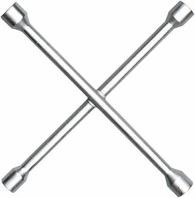 Alt view image 3 of 5 - NutBusters Economy Four Way Lug Wrench - 14"