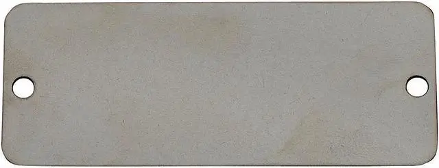 Main image of C.H. HANSON 76S Blank Tag,1inH x 2inW,PK100