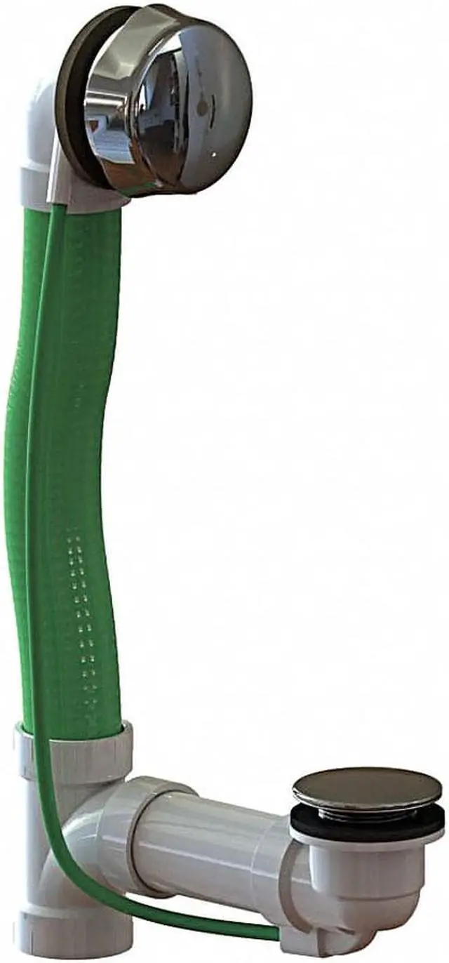 Alt view image 3 of 3 - WATCO 928-CA-PVC-CP Bath Waste,Flexible,PVC,16 In L