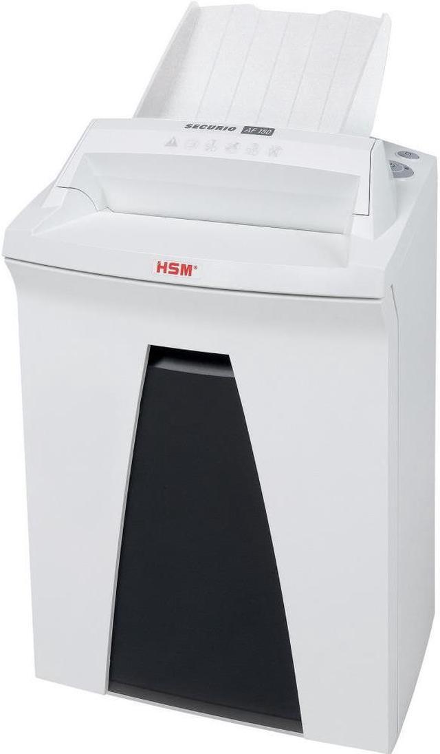 Alt view image 3 of 3 - HSM 2083 Securio AF150 Continuous Cross-Cut Shredder, 19 Pages per Pass, 9 Gal Capacity - White