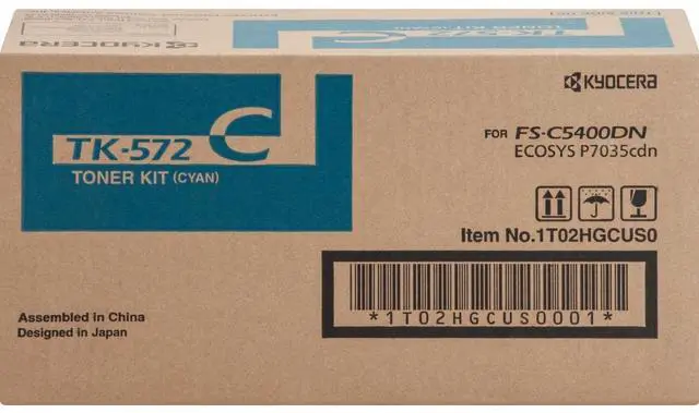 Alt view image 2 of 4 - Kyocera Mita TK572C Toner Cartridge - Cyan