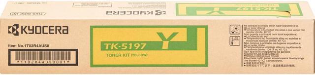 Kyocera TK-5197Y Original Laser Toner Cartridge - Yellow - 1 Each - 7000 Pages Kyocera TK-5197Y Original Laser Toner Cartridge - Yellow - 1 Each - 7000 Pages