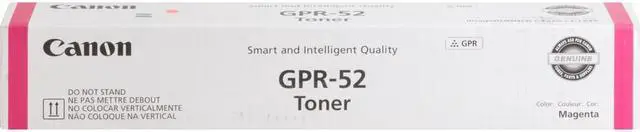 Alt view image 3 of 3 - Canon GPR-52 Original Toner Cartridge - Magenta - Laser - 11500 Pages - 1 Each