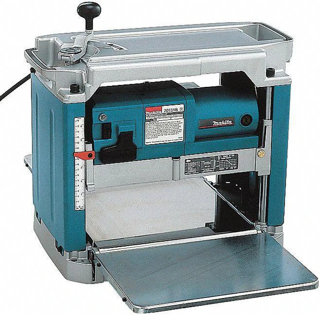 Alt view image 7 of 13 - Makita 2012NB 12 in. 15.0 Amp 8,500 RPM Interna-Lok Portable Planer