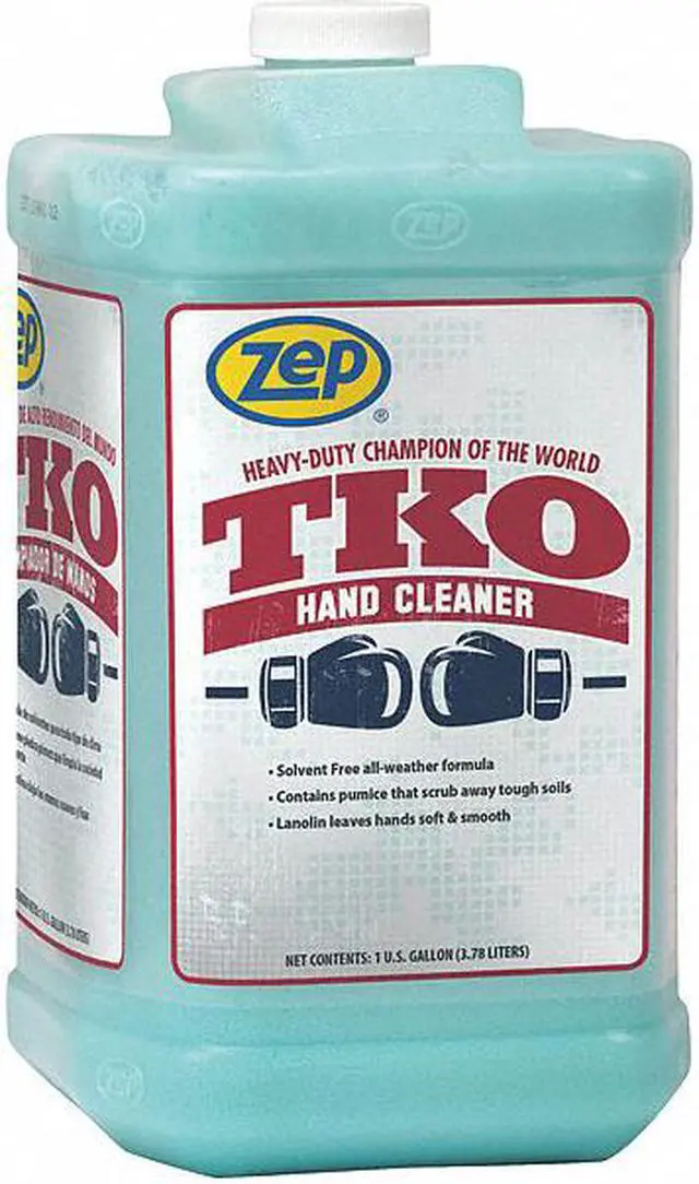 Main image of ZEP R54824 TKO Heavy Duty Hand Cleaner, Lemon-Lime, Blue/Green, 1 Gal. Bottle