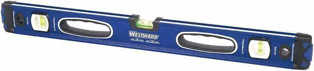 Alt view image 2 of 2 - WESTWARD 32ZU65 I-Beam Level, Aluminum, Neodymium, 24 in.