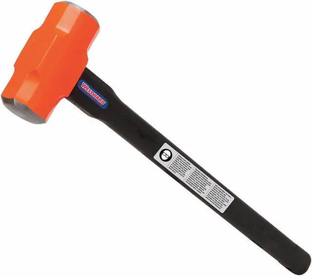 Alt view image 2 of 2 - WESTWARD 22XP70 Sledge Hammer,10 lb.,36 In,Rubber/Steel