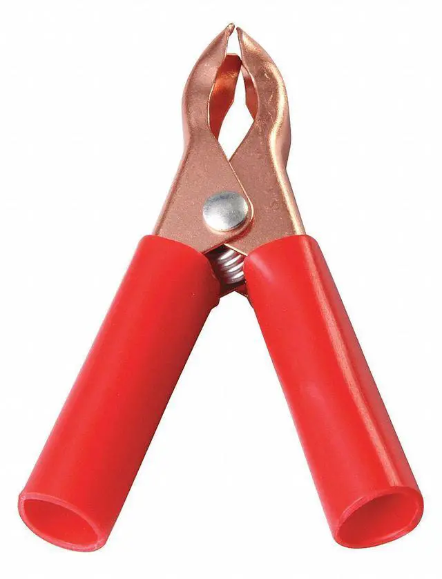 Alt view image 2 of 2 - WESTWARD 23PC44 Heavy Duty Charging Clip,80,Red