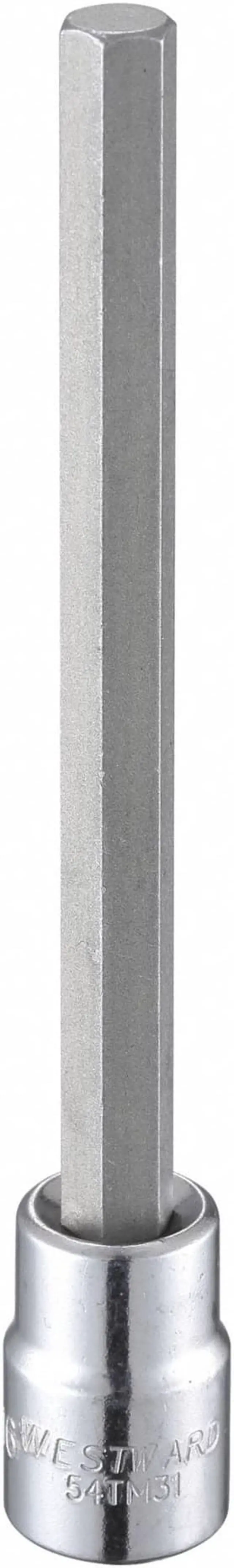 Main image of WESTWARD 54TM31 5/16" Tip, SAE Hex Socket Bit, 4-13/16" L
