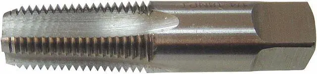 Alt view image 2 of 2 - WESTWARD 5TWT9 Pipe Tap , 3/8"-18 , Semi-Bottoming , 4 Flutes, NPT