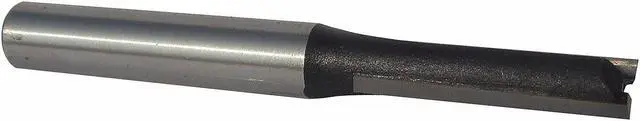 Alt view image 2 of 2 - WESTWARD 16Y583 Straight Rtr Bit,Carbide Tipped,1/4 In