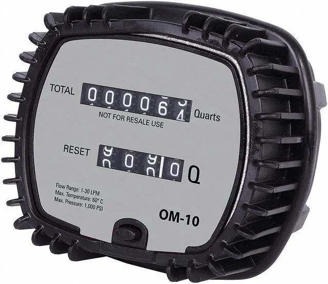 Alt view image 2 of 3 - WESTWARD 15F216 Mechanical Oil Meter, 0.30 to 8 GPM