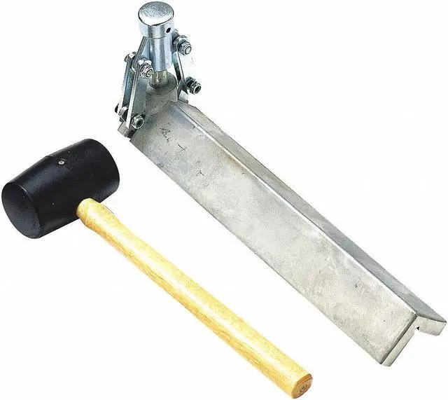 Alt view image 3 of 3 - WESTWARD 13A765 Cornerbead Clincher w/Mallet,13-1/2 x 3